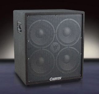 Carvin BR410 8C 4X10 Bass Guitar Amp Speaker Cab Carpet Cabinet 8 Ohm 