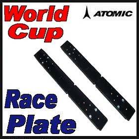 Atomic World Cup Race Plate Kit (Black) NEW 