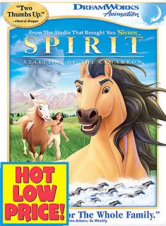 Spirit Stallion of the Cimarron DVD, 2004
