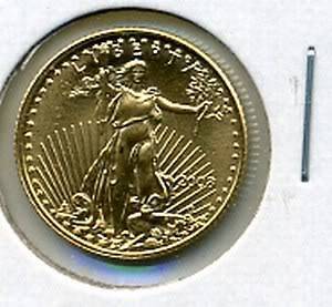 2008 $5 AMERICAN EAGLE 1/10 OUNCE GOLD COIN BU