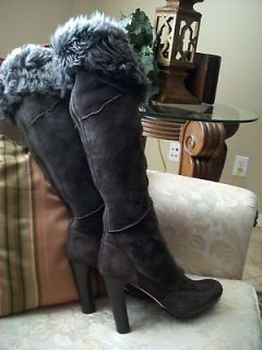 UGG Collection Donata Genuine Shearling Over the Knee Boot Size 10 M $ 