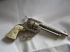 Vintage Gene Autry Cap Gun in Silver Plated ?? 9 long