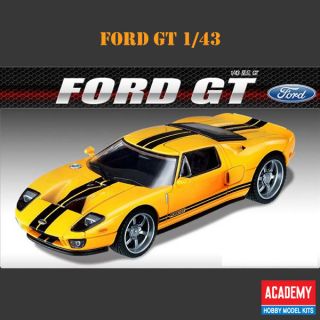   Ford GT 1/43 Academy Model Kit Sports Car Muscle US Decor Interior