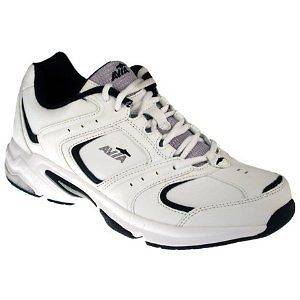 AVIA Mens A1371MWSX Training Athletic Shoes EXTRA WIDE 4E [ White 