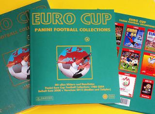 Panini Euro Cup EC Football Collections 1980 2004 Update 2008 Preview 