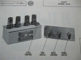 scott preamplifier in Vintage Preamps & Tube Preamps