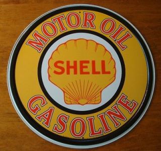   MOTOR OIL & GASOLINE SIGN Car Gas Station Pump Automobile Decor NEW