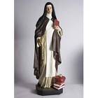 St Catherine Siena Saint Statue Resin Painted new mint near mint 