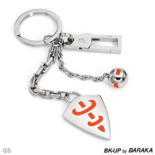 BK UP BY BARAKA Made in Italy Dazzling Key Ring Made in Stainless 
