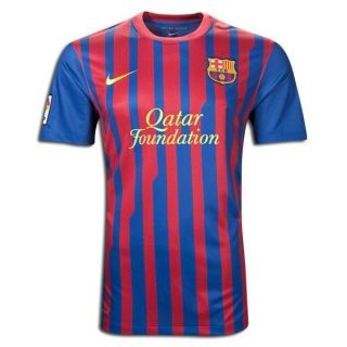 Authentic Nike FC Barca DRI FIT Soccer 2011 2012 Home Jersey Barcelona 