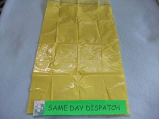 Sick Vomit Bags   Yellow Disposable   Qty 5