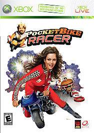 2006 ~ XBOX POCKETBIKE RACER GAME W/ CASE ~ BURGER KING BK GAME 