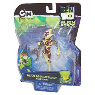 Basic Fun   Ben 10 Alien Force Series 3   ALAN as HEATBLAST ( keychain 