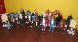Scale Doctor Who Action Figures Monsters & Enemies RARE Figures 