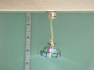 Battery Operated Hanging Light C23S Dollhouse Miniature