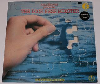 Alex Harvey Loch Ness Monster MEGARARE Lp + Book K TEL 77 Prog Psych 