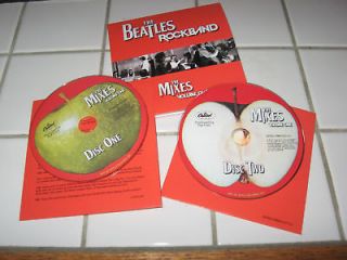 beatles Collection rock band mixes 2 CD mini LP