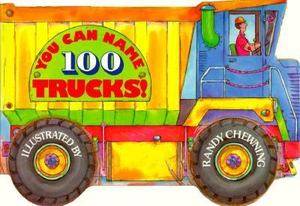   Name 100 Trucks by Andy Mayer and Jim Becker 1994, Board Book