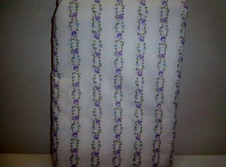 Rachel Ashwell Simply Shabby Chic Lavender Chain Queen Size Flat Sheet 