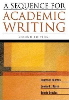   , Bonnie Beedles and Laurence Behrens 2004, Paperback, Revised