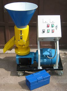 Wood Pellet Mill 7.5 hp. Make your own fuel pellets from 100% 