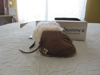 Bearpaw baby unisex girls boys size 0 6 6 12 months boots bootie new 