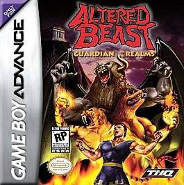Altered Beast Guardian of the Realms Nintendo Game Boy Advance, 2002 