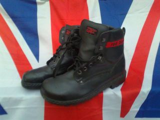 ARMY MILITARY GERMAN BERGMANN RED BARON BOOTS STEEL TOE CAPPED