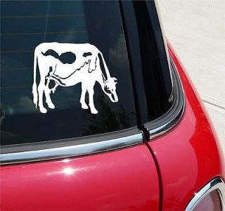 GUERNSEY COW COWS RANCH GRAPHIC DECAL STICKER VINYL CAR WALL