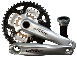 Shimano Deore Bicycle Crank 48T Chainset HG53 Chain Cassette 