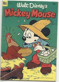 Golden Age Mickey Mouse #32 Minnie Mouse Pluto Black Pete Clarabelle