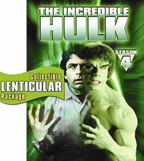 The Incredible Hulk   The Complete Fourth Season DVD, 2008, 4 Disc Set 