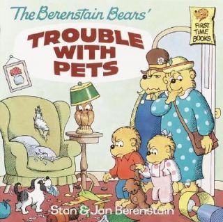 Berenstain Bears Trouble With PetsThe by Stan Berenstain 1990 
