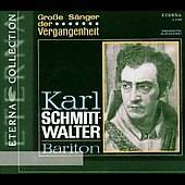   by Karl Schmitt Walter Baritone Vocals CD, Jun 2006, Berlin