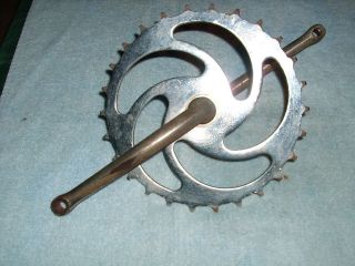 Vintage Bicycle Chain Crank (Skiptooth) Hiawatha , Rat Bike 