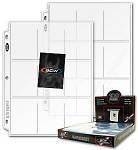 25) BCW 9 Pocket Pages Extreme Couponing Coupon Organizers For 