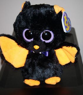 Ty BARON the 6 Halloween Vampire Bat Beanie Baby Boos Boos 2012 