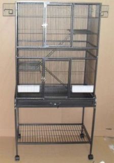 Bird Ferret Sugar Glider Chinchilla Rat cage cages 0487 Black Vein