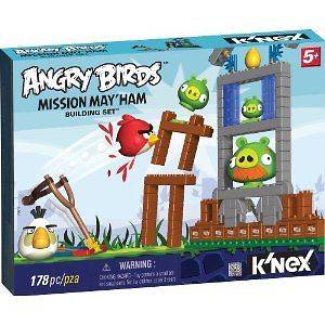 Angry Birds Mission MayHam Mayhem 178 Piece Building Set KNEX