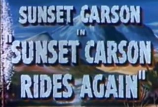Sunset Carson Rides Again DVD 1938 Western Color Al Terry Pat Gleason