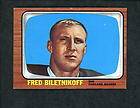 Fred Biletnikoff HOF 1966 Topps 104