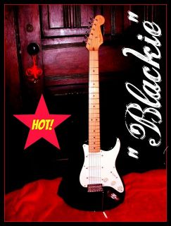   Clapton Fender Stratocaster Blackie Electric Guitar Mint Vintage
