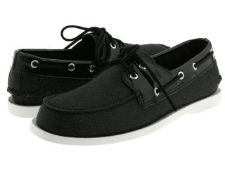New Sperry Girls A/O Slip On Boat Shoes Black Glitter 12.5,13,1,2,5, 5 