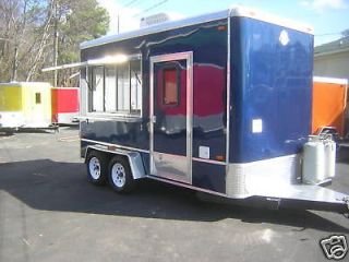 2013 New 7 X 14 Concession Trailer, COOKING EQUIPMENT INCLUDED