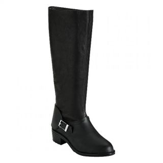 Cole Haan Dorian WP Riding Boot Black Woman Authentic