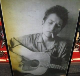 BOB DYLAN RARE NEW POSTER MID 2000S VINTAGE COLLECTABLE guitar