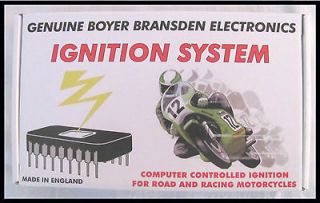 BOYER ELECTRONIC IGNITION FOR ALL TRIUMPH AND BSA SINGLES VICTOR, B50 