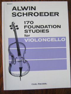 Alwin Schroeder 170 Foundation Series For ViolinCello Volume Three (3 