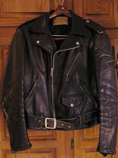   Motorcycle Jacket Perfecto Schott NYC Brando Harley Davidson OLD
