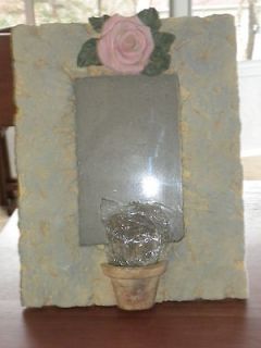 HOME INTERIORS EASTER SPRING ROSE PICTURE FRAME 4X6 NEW IN BOX